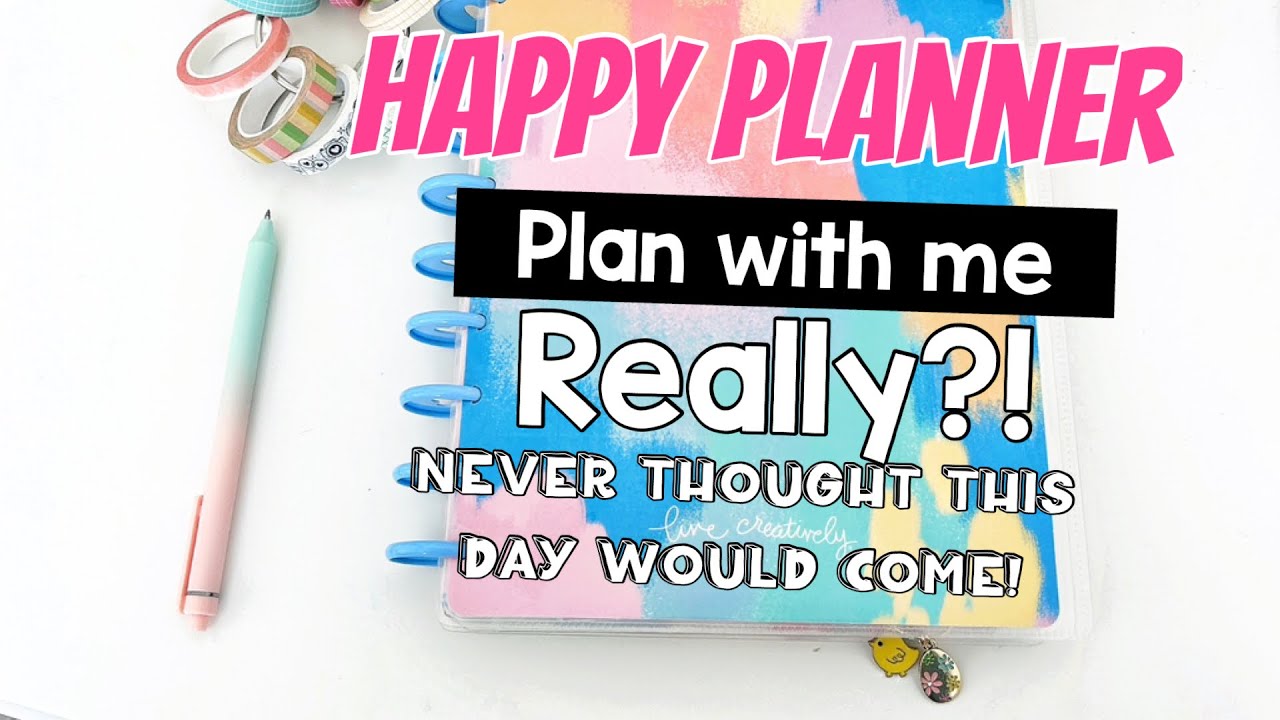 HAPPY PLANNER PLAN WITH ME | FRANKENPLANNER | USING HAPPY PLANNER AGAIN?