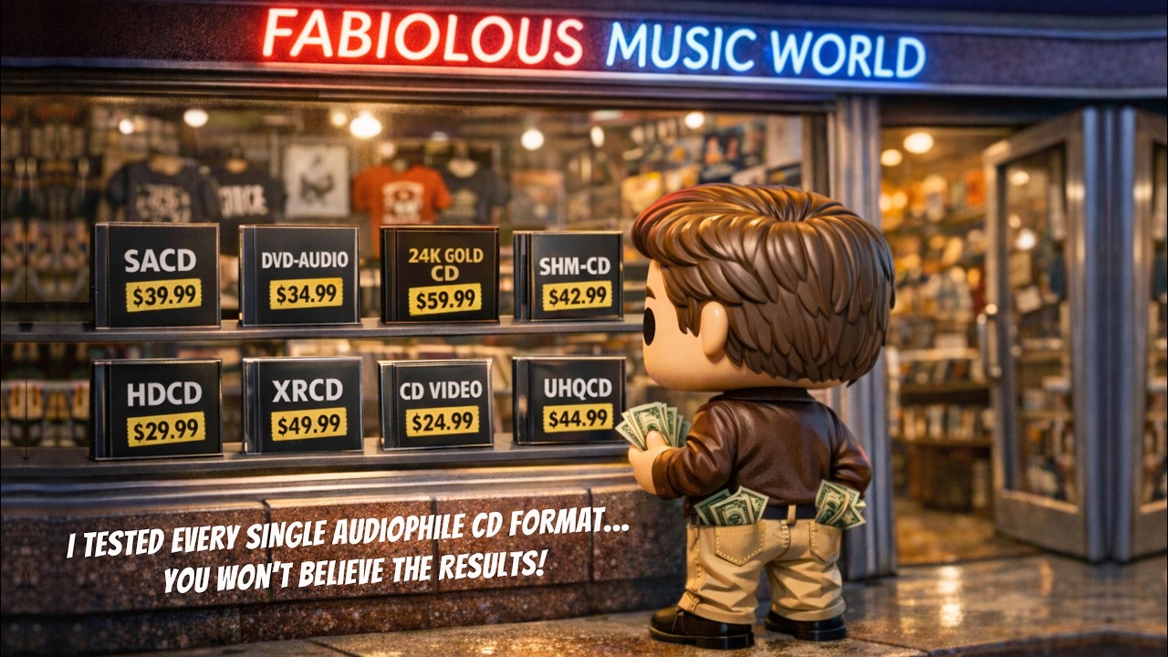 LA ESTAFA DE LOS CDs / AUDIOPHILE CDs...LOS TESTEO TODOS!!!