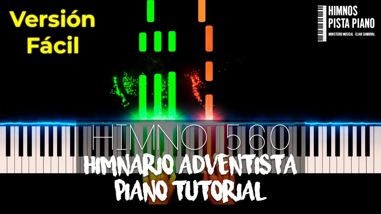 HIMNO 560 - Cristo está buscando obreros | Easy Piano Tutorial + Partitura