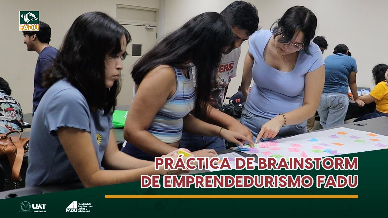 Práctica de brainstorm de emprendedurismo FADU