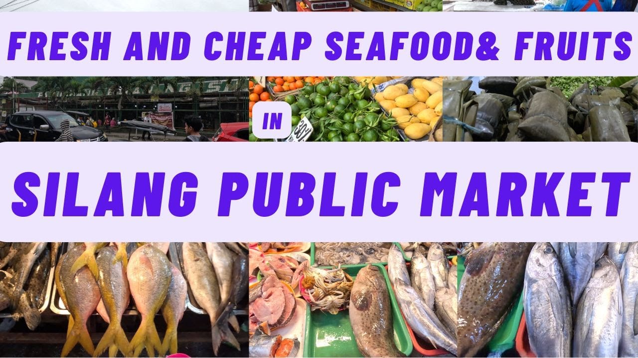 FRESH AND CHEAP SEAFOOD IN TAGAYTAY CITY MARKET