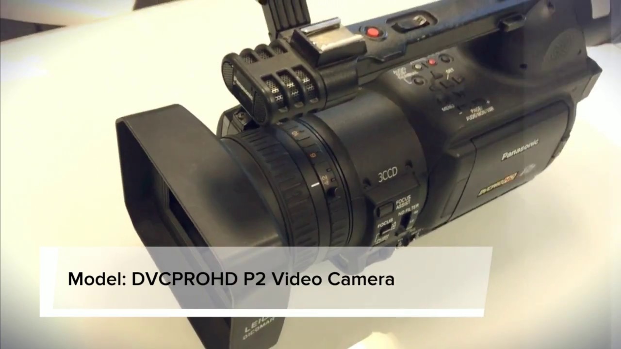 Panasonic DVCPROHD P2 Video Camera