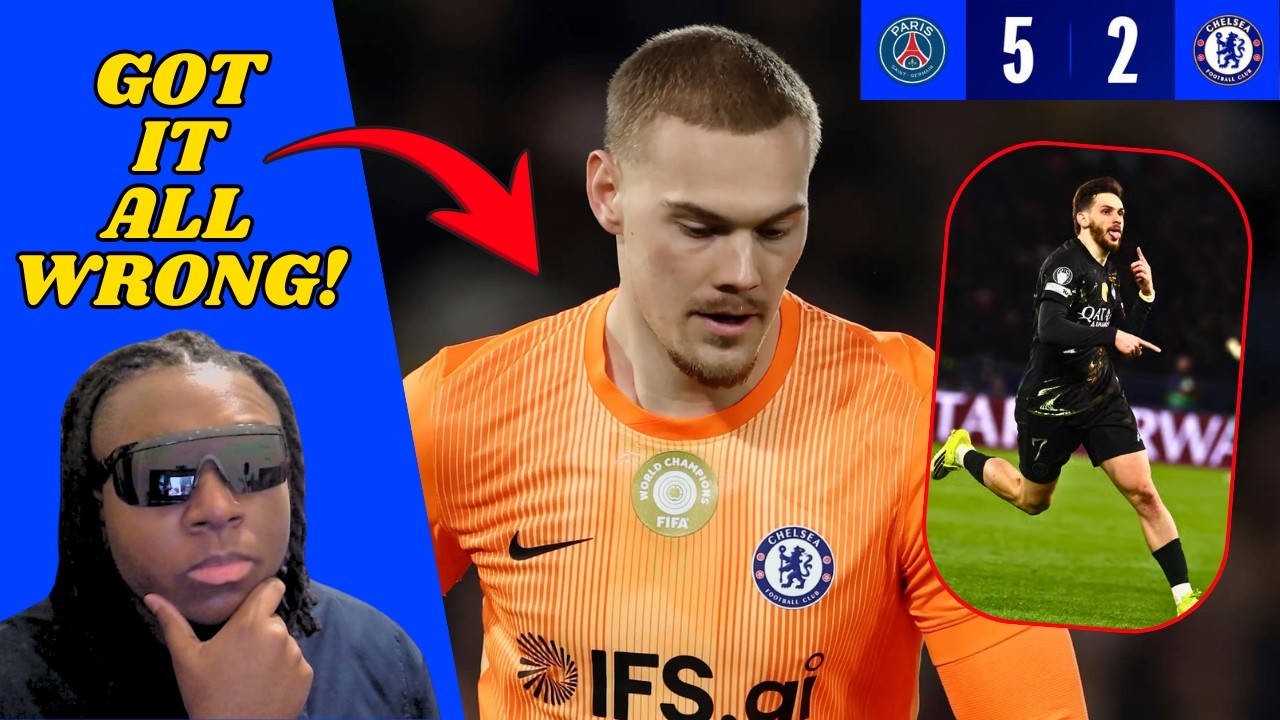 PSG 5-2 Chelsea Match REACTION | ROSENIOR DISASTERCLASS?!
