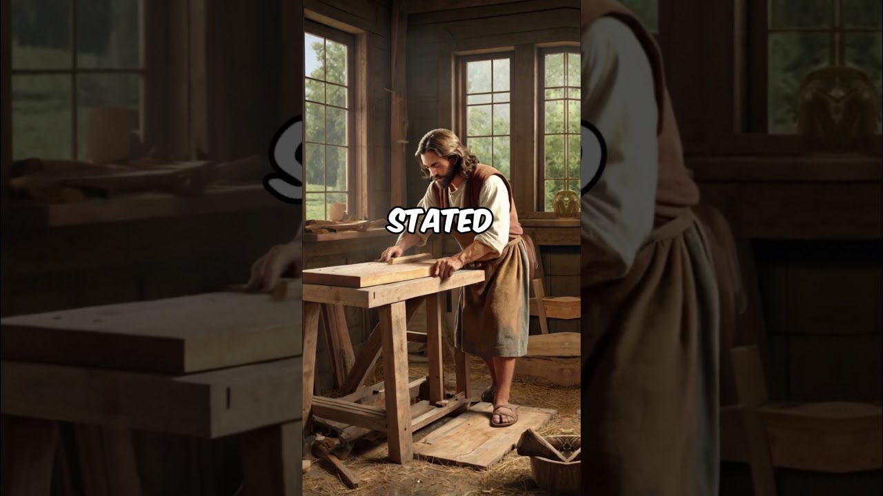 What was Jesus&rsquo; profession before his ministry? #Jesus  #shorts