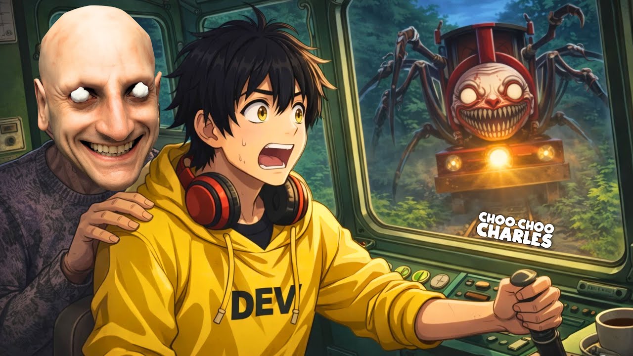 Anzu Senpai Plays CHOO HOO CHARLES 😱 | Dev & Grandpa vs Creepy Horror Train