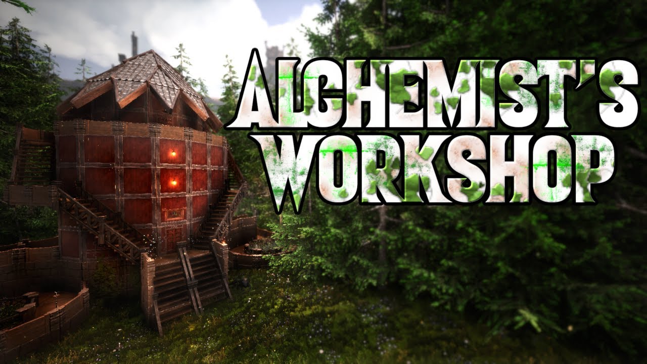 Conan Exiles: Alchemist's Tower Build Guide (Modded Build)