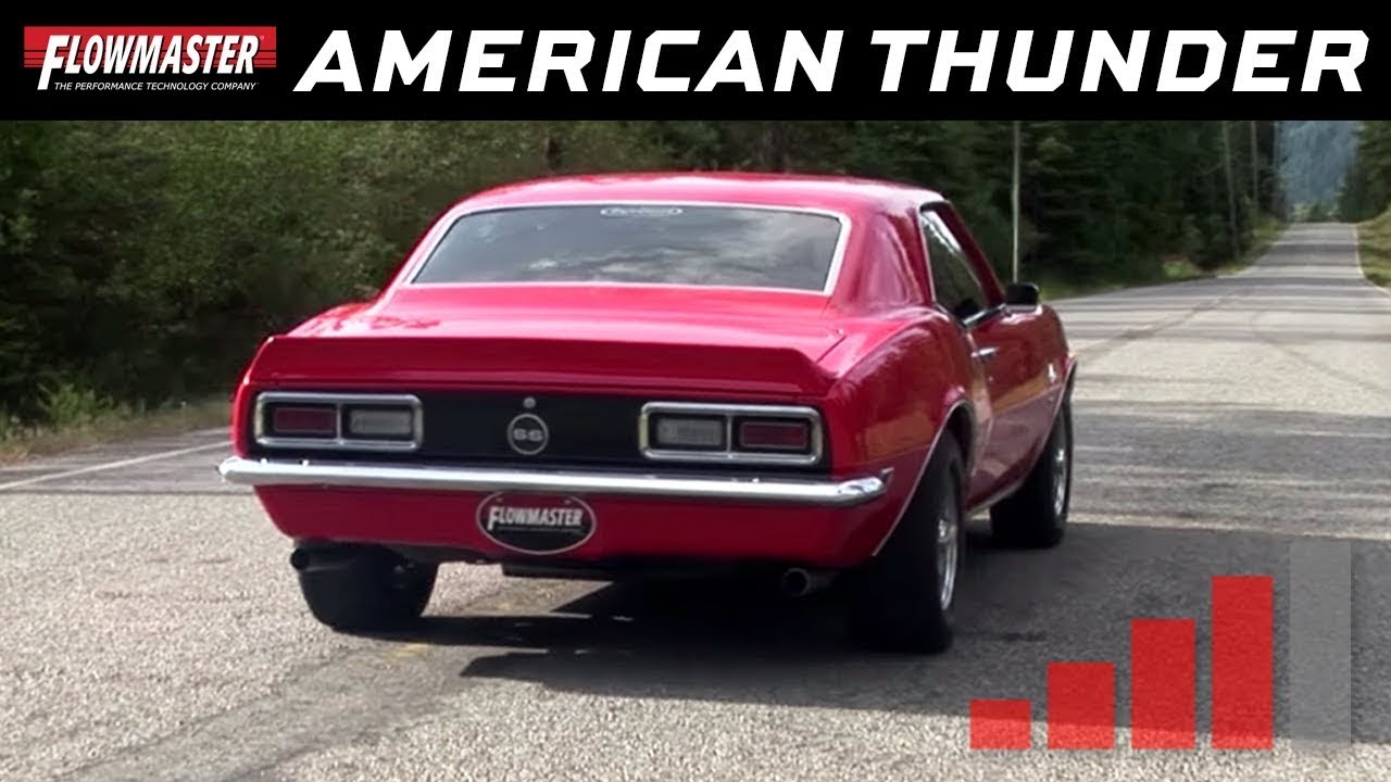 1967-74 Camaro, Firebird, 1968-74 Nova — выхлопная система American Thunder 17104, 817104