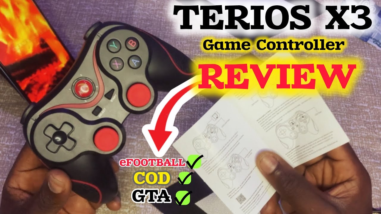 Terios T3 X3 Wireless Gamepad || Review || Unboxing 