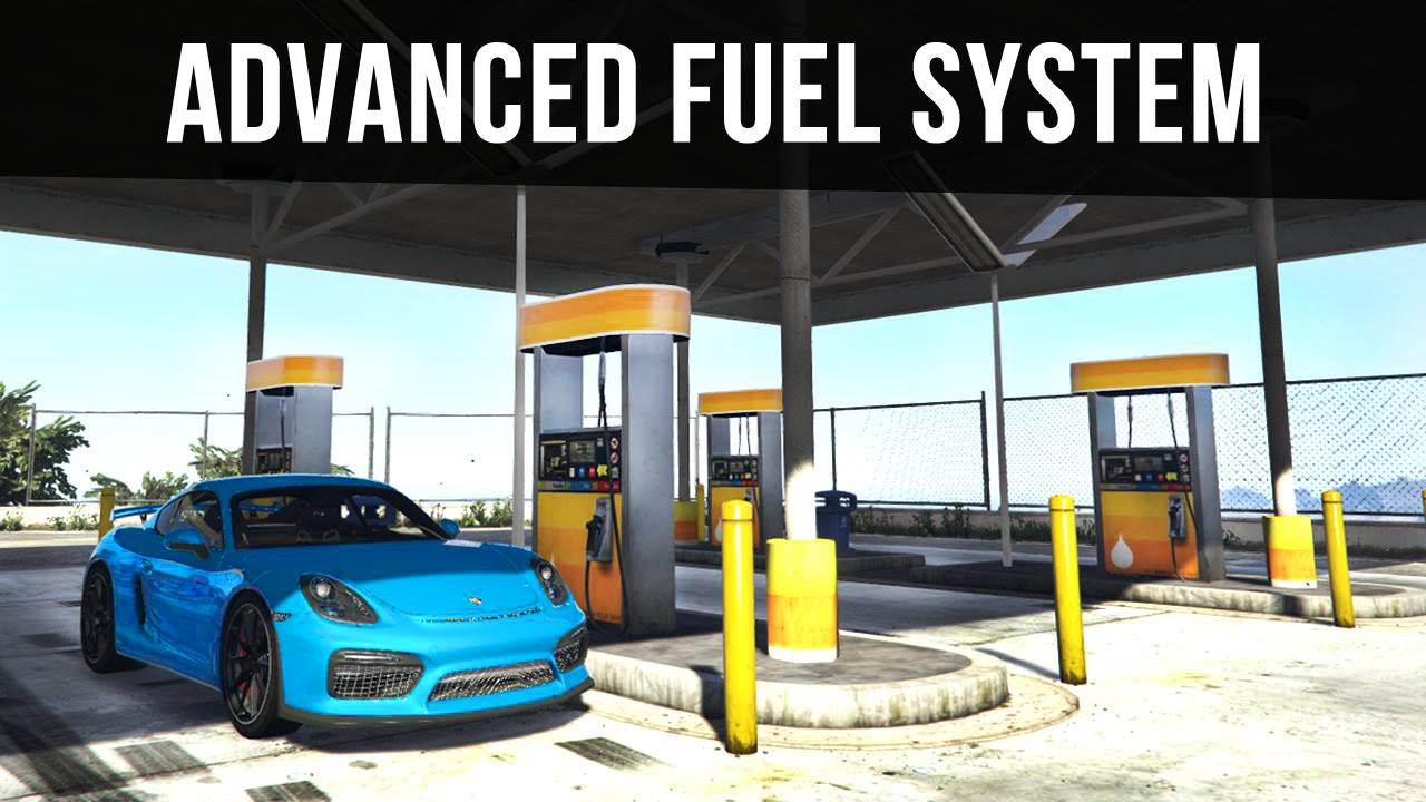 ADVANCED REAL FUEL SYSTEM (Cars, Planes & Helicopters) | GTA 5 PC Mods
