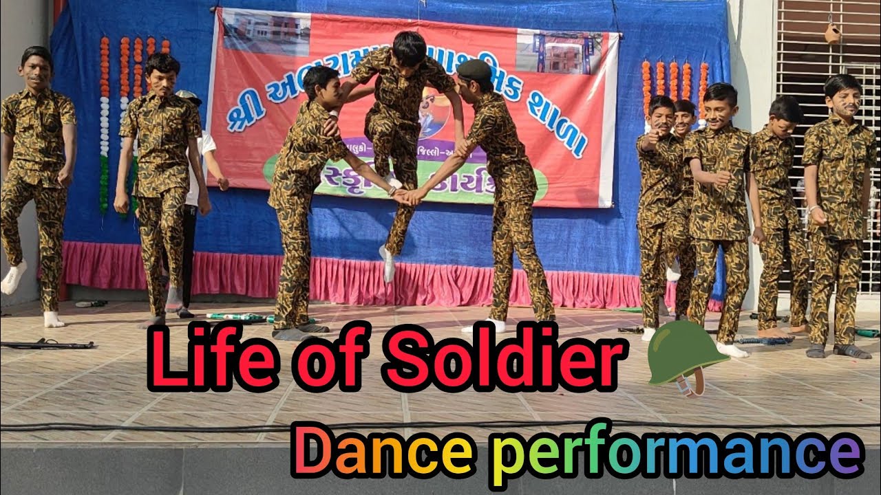 Life of Soldier ll story of Soldier ll dance performance l dedicated to indian army l