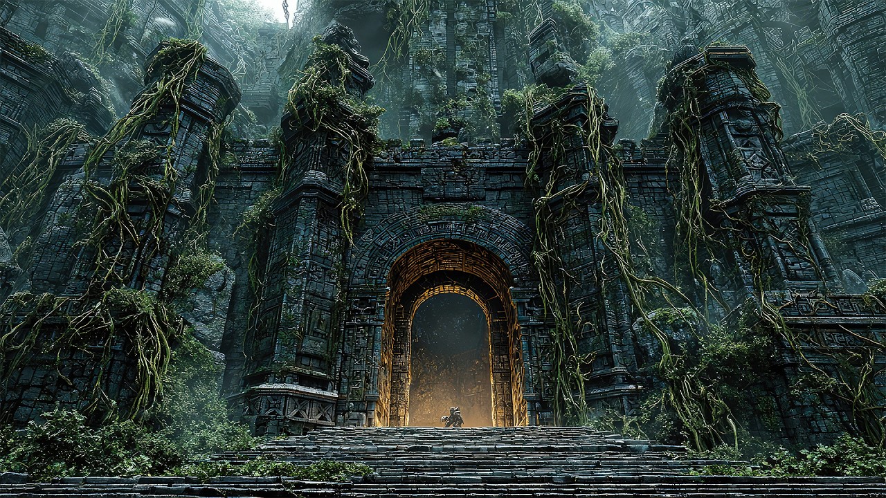 Gate of the Forgotten Titan Temple | Medieval Celtic Music for St. Patrick's Day Relaxation & Deep