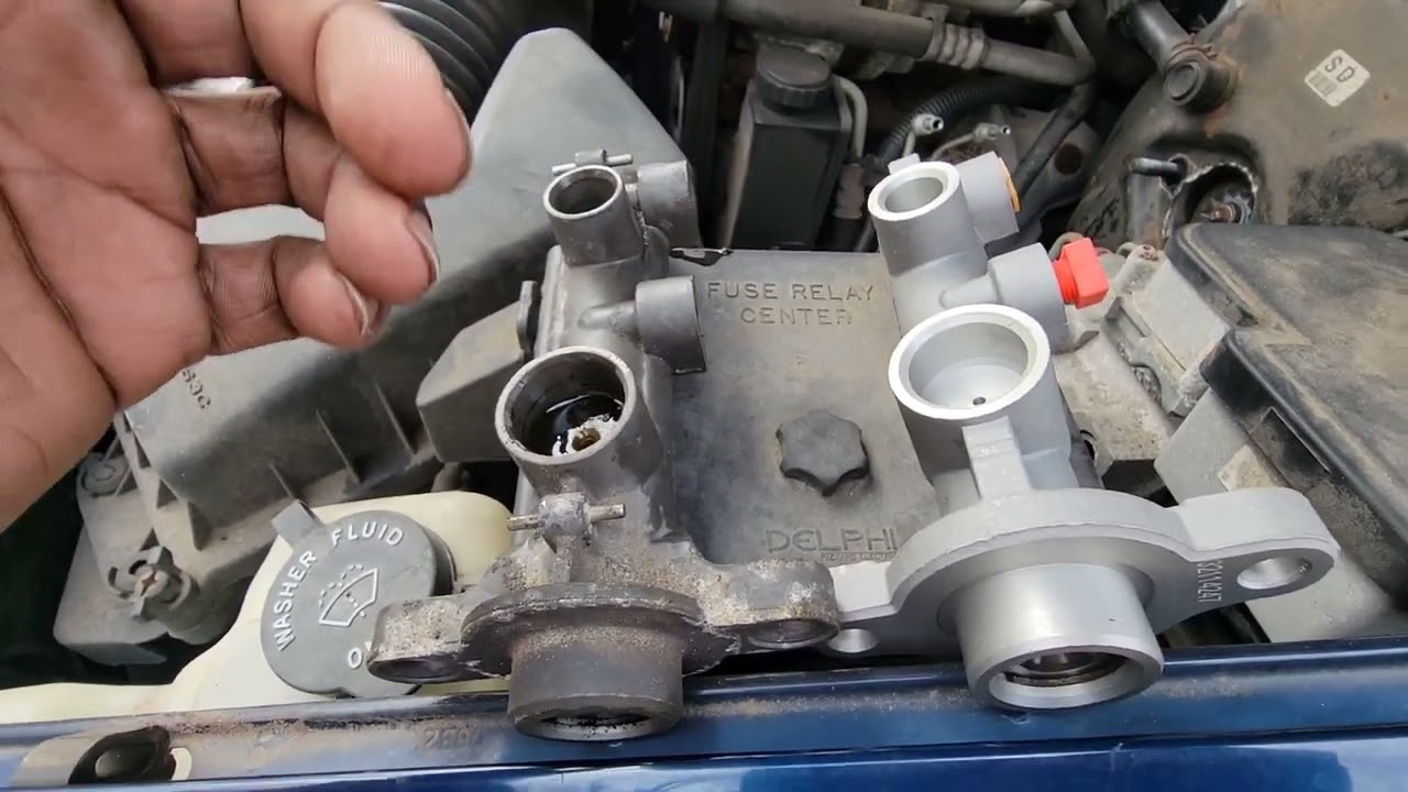 How to change 99 s10 brake master cylinder.
