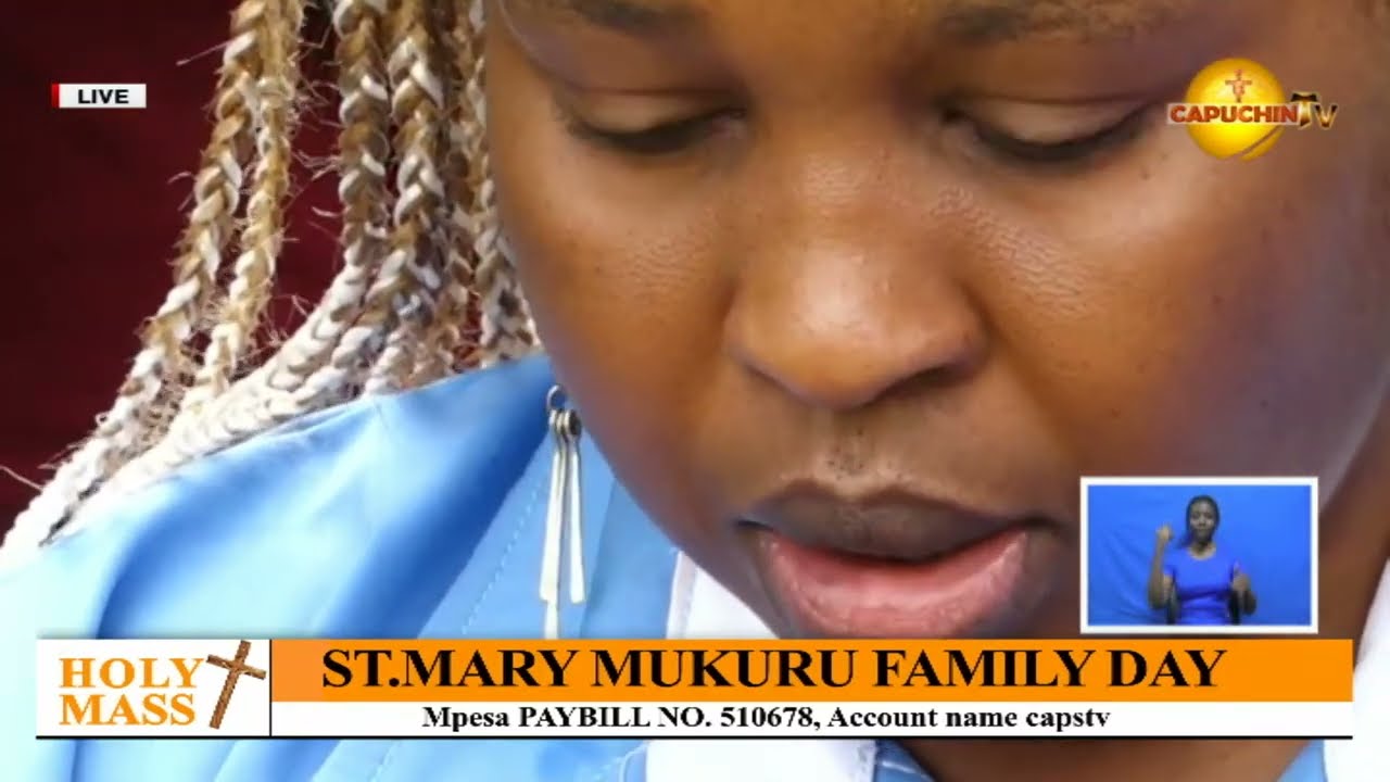 10-12-2023 | CAPUCHIN TV LIVE |ST.MARY MUKURU FAMILY DAY