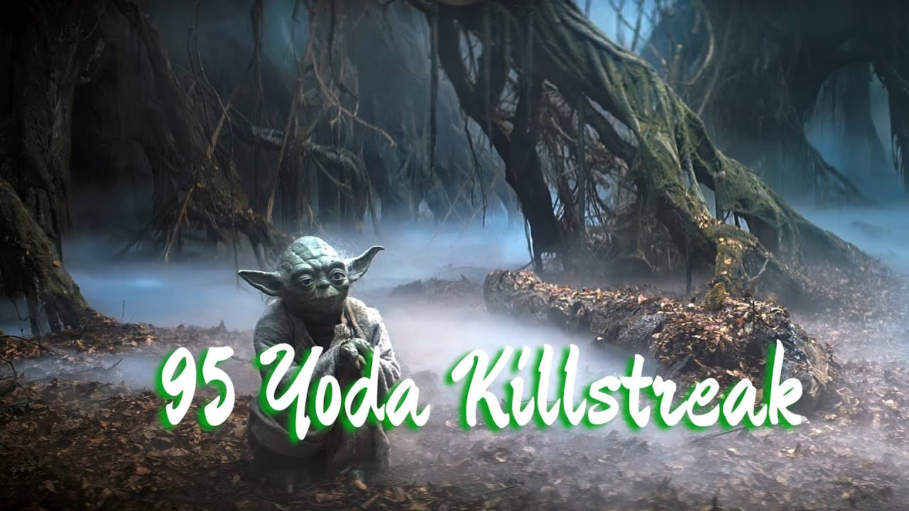 Yoda- 95 Killstreak on Naboo (2 Phases)(PS5 CUSA)- Star Wars Battlefront 2