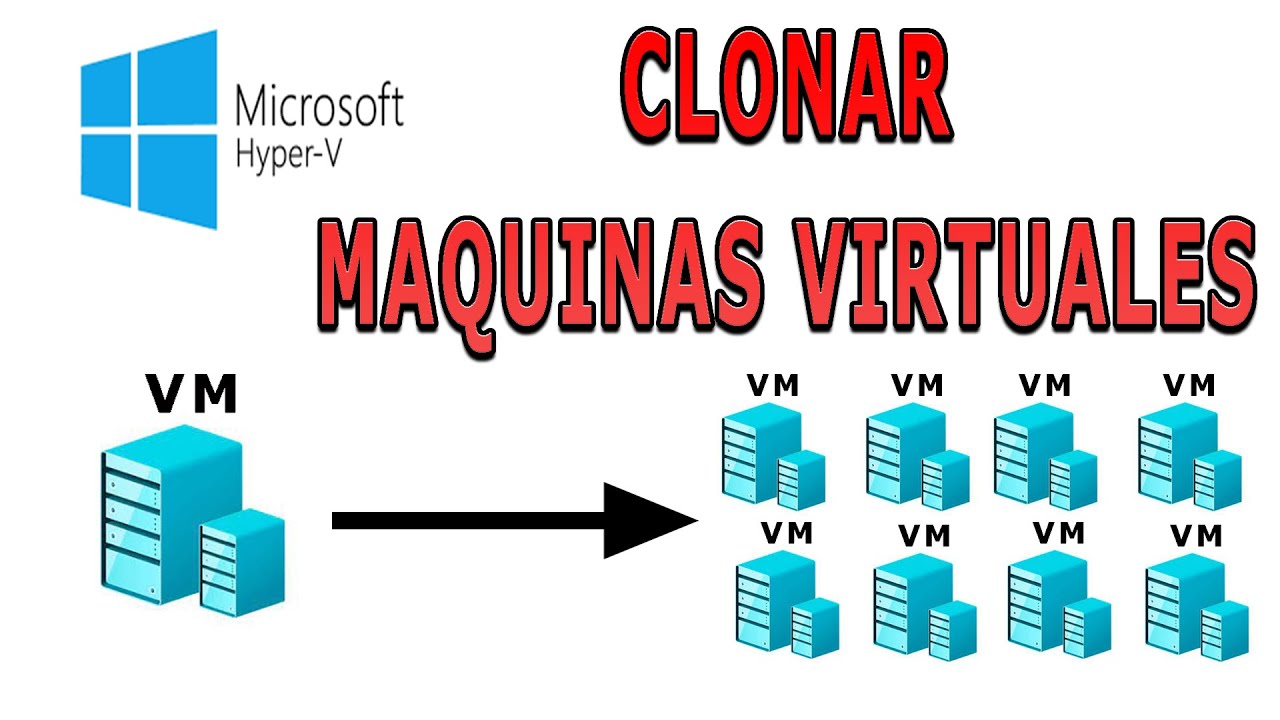 Como CLONAR maquinas virtuales de HYPER-V. Windows server 2019