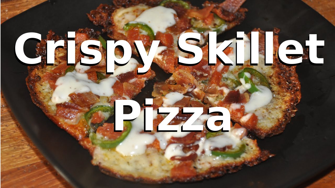 Crispy Skillet Pizza with KtO_ Keto