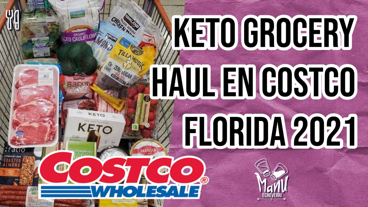🛒COMPRAS KETO EN COSTCO GROCERY HAUL | MEJORES PRODUCTOS KETO EN COSTCO | Manu Echeverri