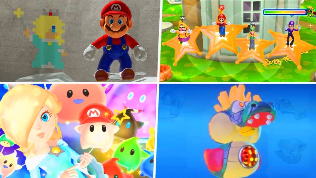 Evolution of Super Mario Galaxy References in Nintendo Games (2008 - 2019)