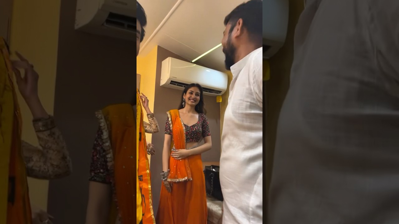 Anchal Sahu , Tanvi Dogra And Ankur at Navratri Utsav 2024 😍#parineetii