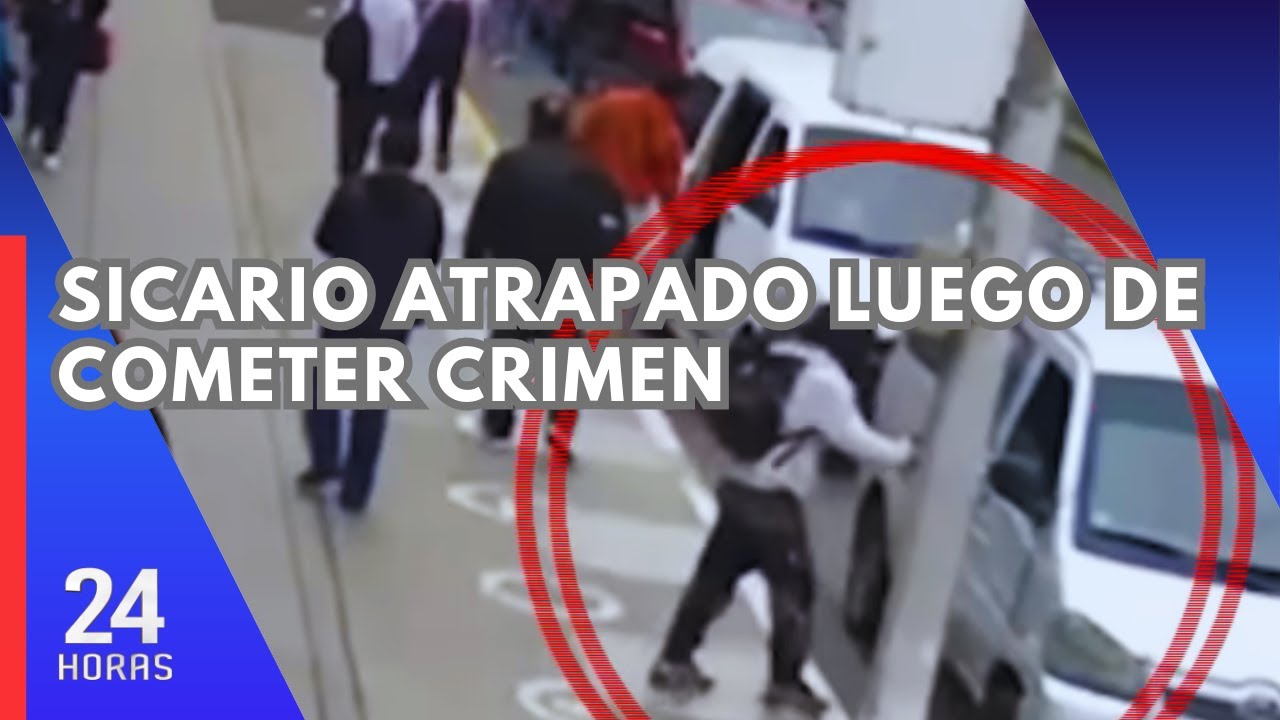 San Borja: sicario balea a chofer en Javier Prado y es capturado tras huir en moto