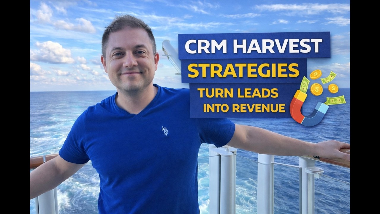 CRM Harvest Strategies | How I Turn a Cold CRM Into Booked Calls & Revenue