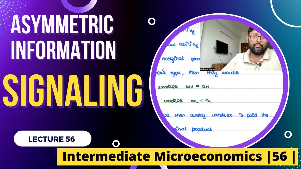 Signaling | Separating Equilibrium | Pooling Equilibrium | Asymmetric Information | 56 |