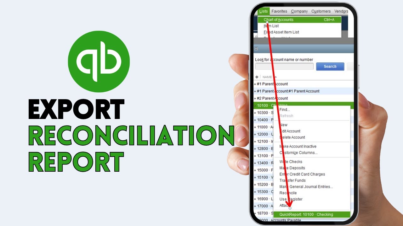 HOW TO EXPORT A RECONCILIATION REPORT IN QUICKBOOKS | STEP-BY-STEP GUIDE