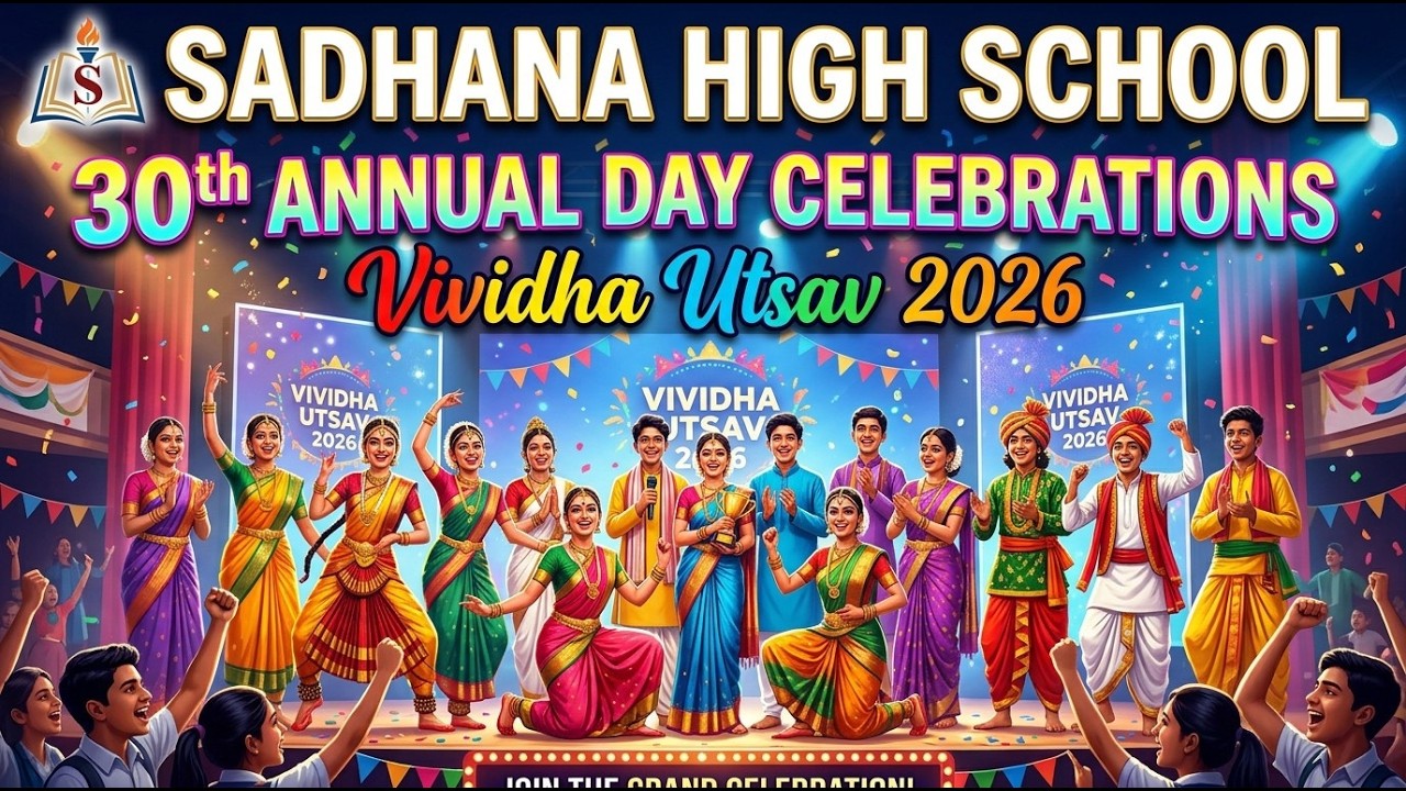 SADHANA HIGH SCHOOL ANNUAL DAY 2026 |MEDCHAL|#VividhaUtsav