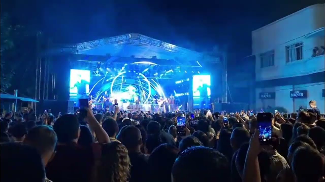 Show com Daniel em Canoinhas no Natal em Família