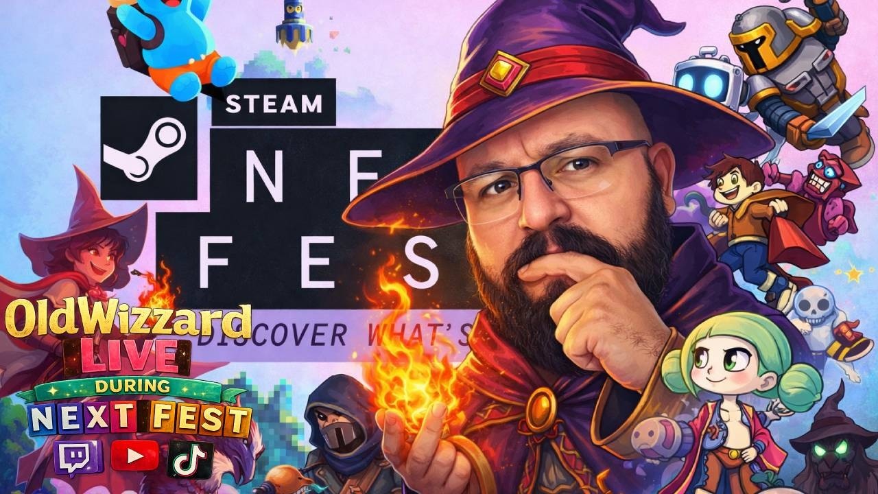 NEW GAMES. NEW WORLDS. Steam Next Fest Demo Marathon LIVE