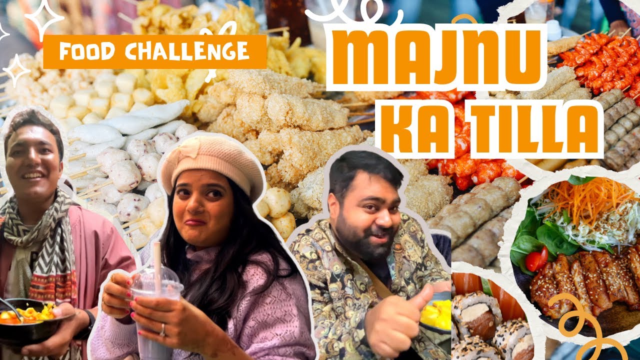 ULTIMATE 500 Rupee FOOD CHALLENGE 🤑 at Majnu Ka Tilla!
