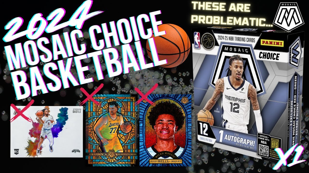 $425 Per Box ☠️ Is It Worth It? 🤔 Watch And Find Out! 2024 Mosaic Basketball Choice x1