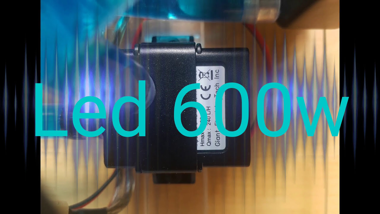 Led Flashlight 600w Water Cooled