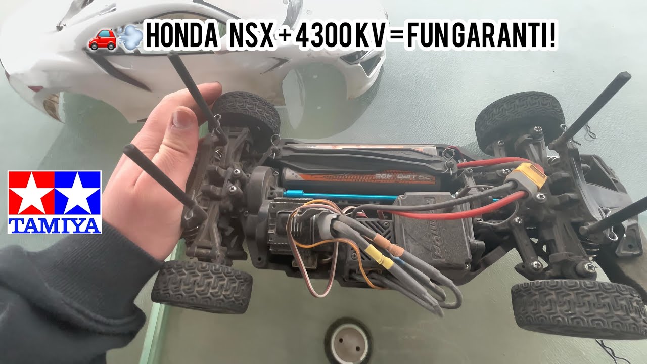 TT-02 4300KV Run Test 🚗💨 | Brushless RC Car Speed Test(parti 1) 