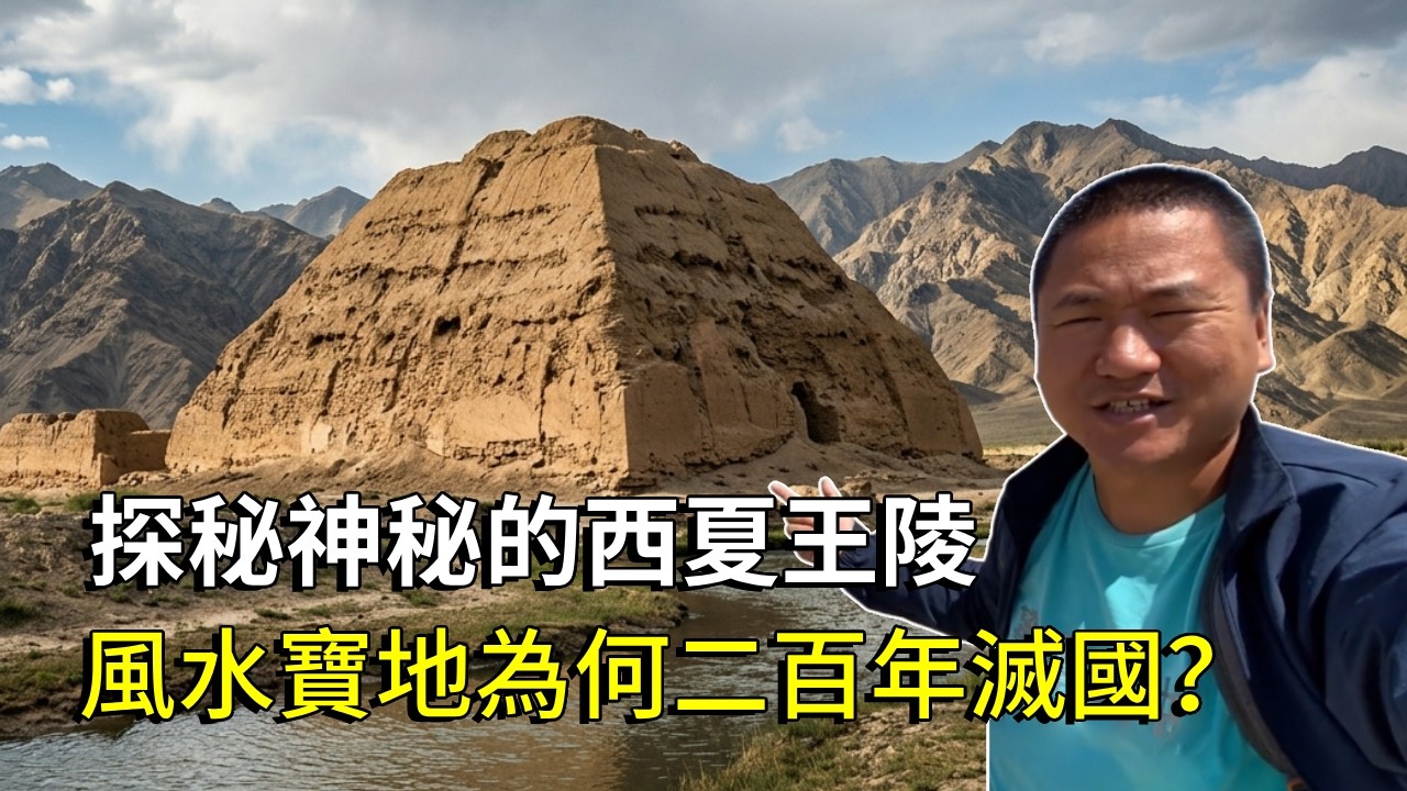 探秘神秘的西夏王陵，背山臨水是絕佳的風水地，為何不到200年就滅國？ 【大海去旅行】