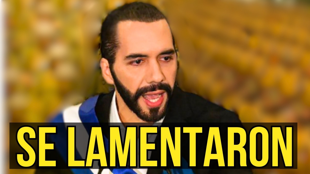 Bukele no se queda callado y responde a sus críticos