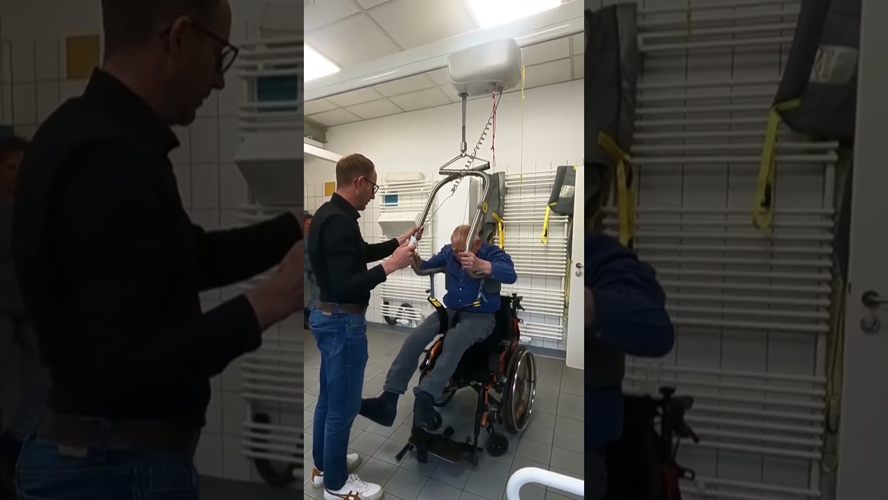 Rurtalwerkstätten testen Handi-Move Deckenlifter mit Hebebügel