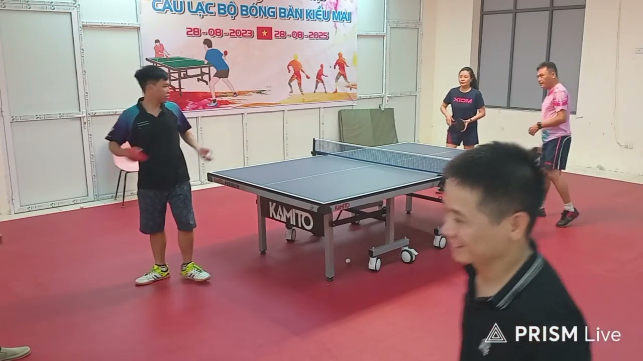 4 vợt Gai gặp nhau tại clb bóng bàn Kiều Mai