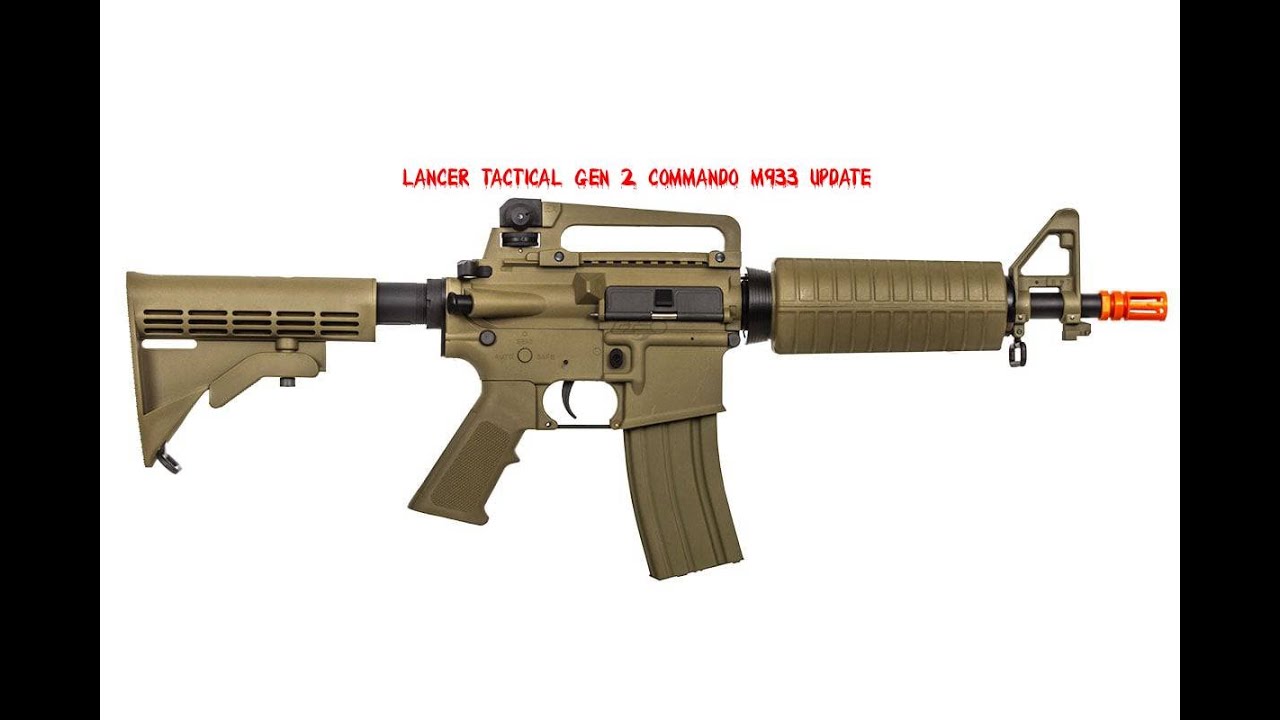 Lancer Tactical M933 Commando 6mm Airsoft Update