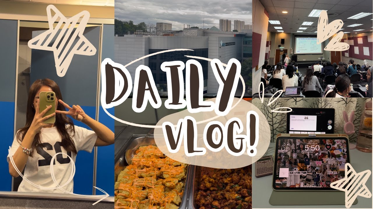 A day in my life as a foundation student in Malaysia | IMU University🖇️📌