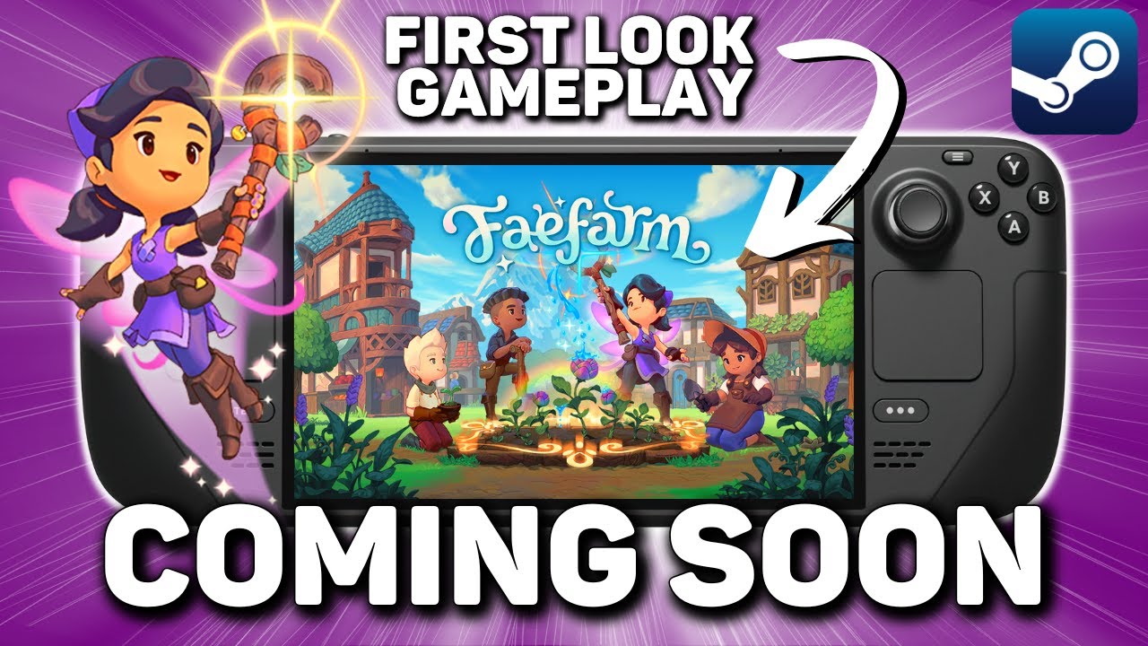 How Does Fae Farm Run On The Steam Deck? Gameplay Showcase
