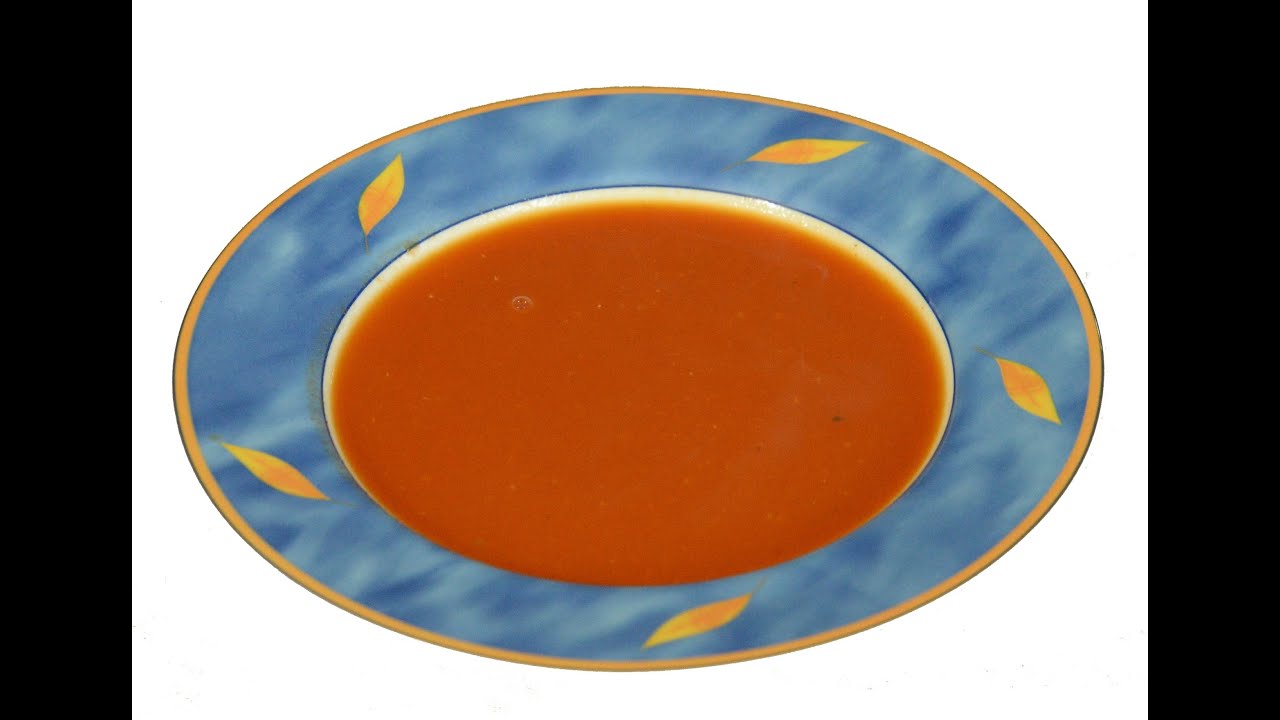 Frische Tomatensuppe selbst gemacht