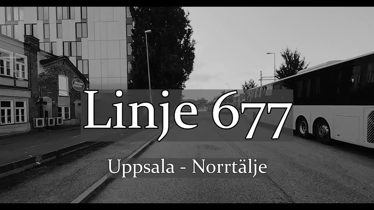 Linje 677 Uppsala - Norrtälje