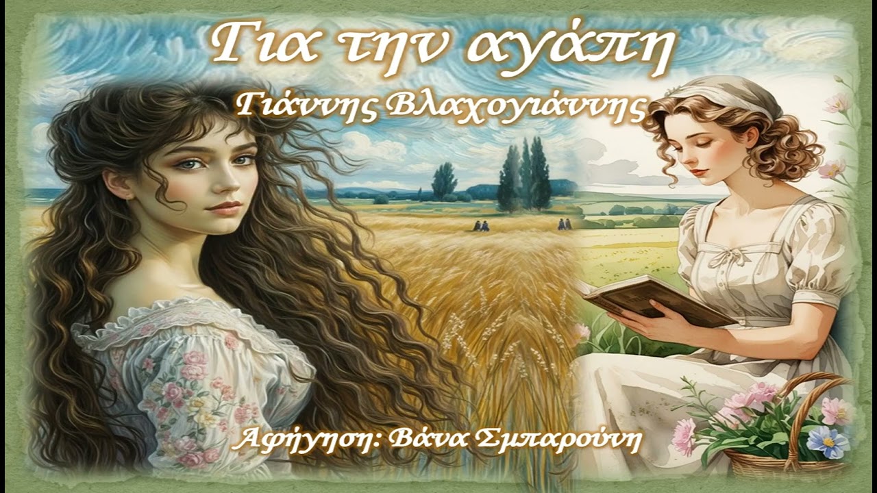 ΓΙΑ ΤΗΝ ΑΓΑΠΗ-ΓΙΑΝΝΗΣ ΒΛΑΧΟΓΙΑΝΝΗΣ-Διήγημα-ΕΛΛΗΝΙΚΗ ΛΟΓΟΤΕΧΝΙΑ-Logos me tempo-Vana Sbarouni
