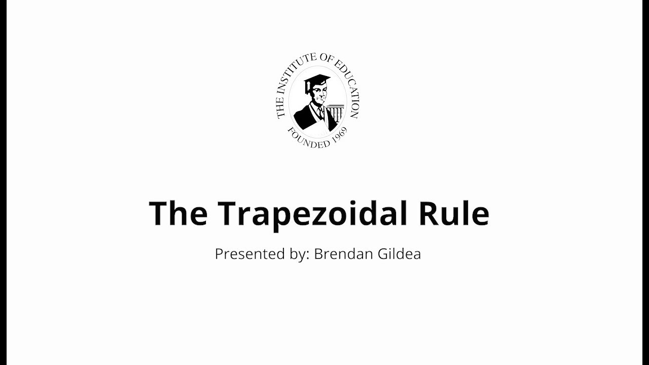 The Trapezoidal Rule