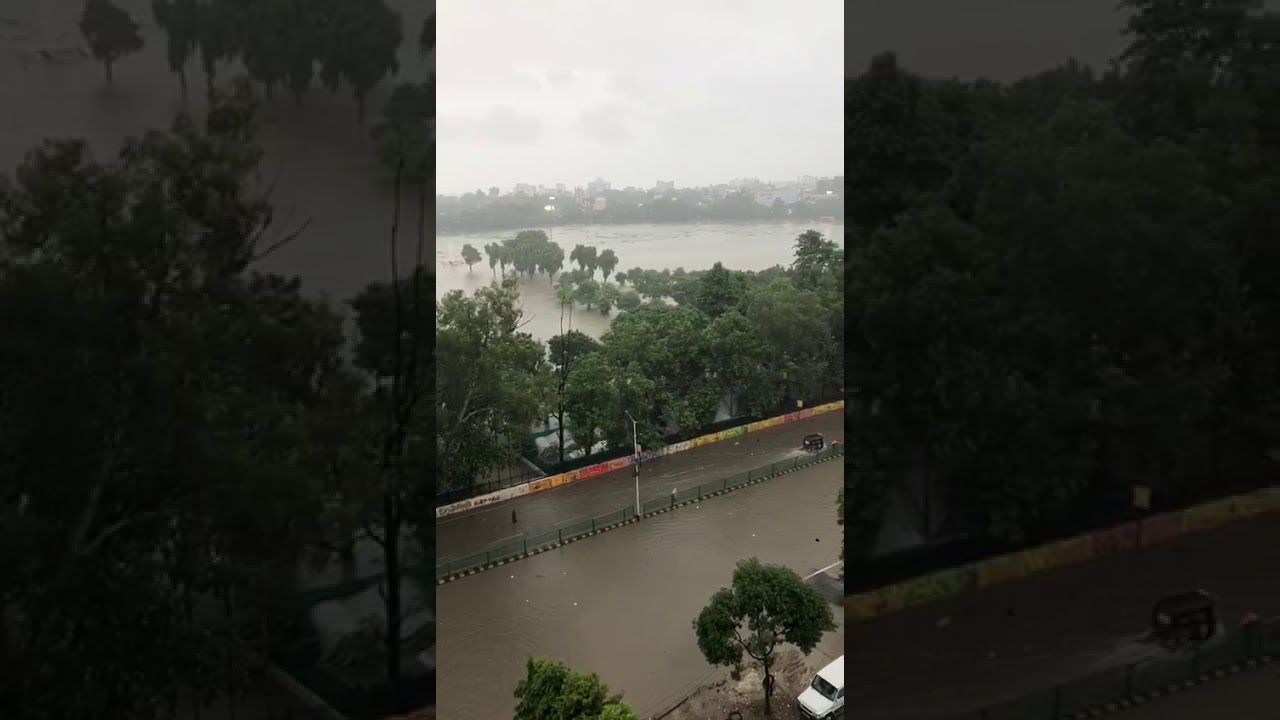 Patna flood 2019 in gandhi maidan