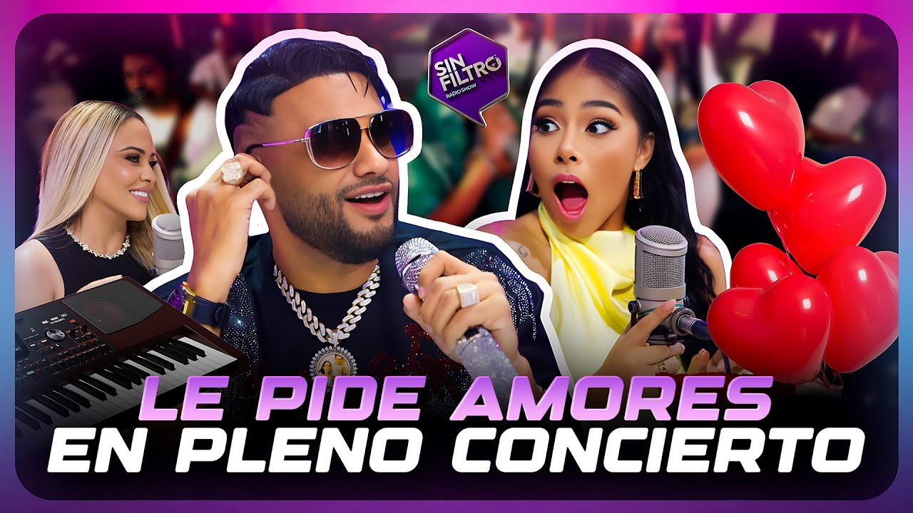YARONY MONTERO LE PIDE AMORES A KAROLA EN PLENO CONCIERTO Y YULAY DE MAIPIOLA