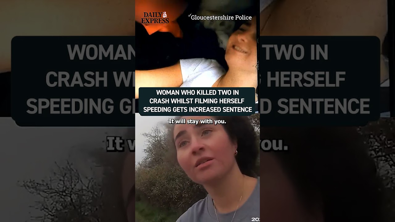 Woman who killed two people after filming herself speeding on Snapchat gets increased sentence 🔴