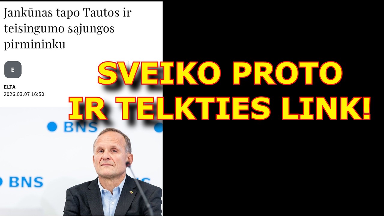 Paskutinės naujienos tiesiogiai