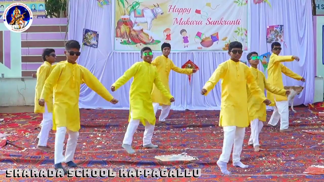 SANKRANTI FEST Dance by 8th Grade Boys